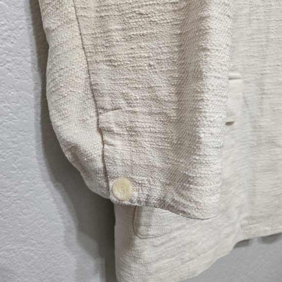 J Jill Elegant Cream Jacket Size 4X - Picture 8 of 10
